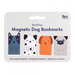 Magnetic Dog Bookmarks (set of 4)