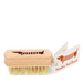 Dog‑design wooden nail brush for clean nails