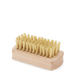 Dog‑design wooden nail brush for clean nails