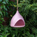 Bamboo fibre bird feeder - Pink