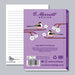A6 Lined pocket notebook - Long-Tailed Tits On Blossom