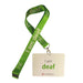 Saver deal! Communication lanyard and lanyard card