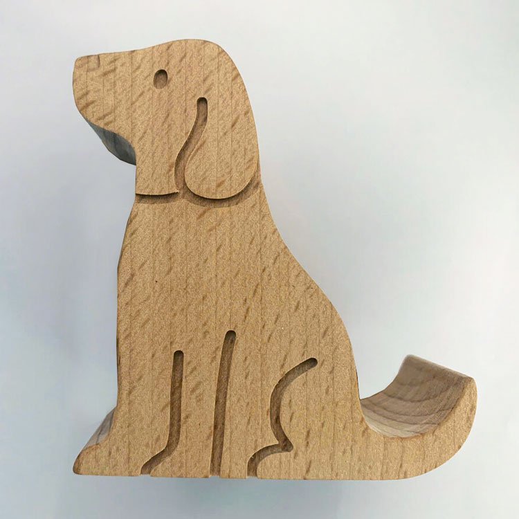 Dog phone stand