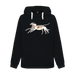 Black Printed Sweater Front