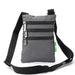 Canvas Crossbody Dog Walking/Phone Bag - Carbon Grey