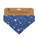 Dog Bandana - Floral Navy