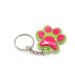 Paw print torch keyrings