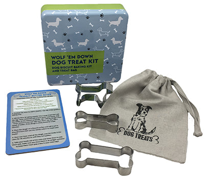 Wolf 'Em Down Dog Treat Kit