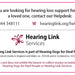 'I am deaf' communication card