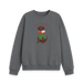 Slate Grey Printed Sweater Front