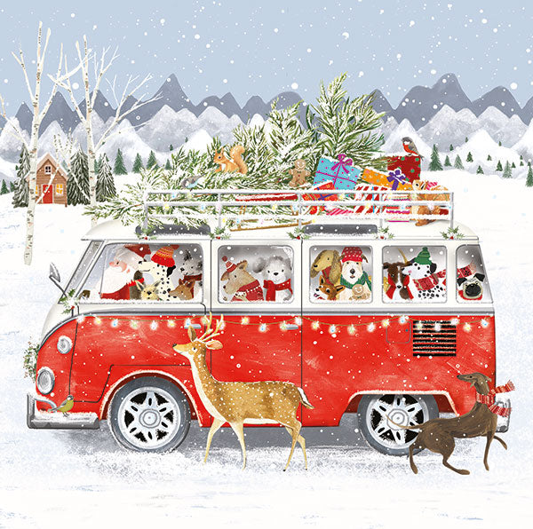 Driving Home Christmas Cards