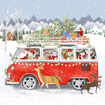 Driving Home for Christmas Cards