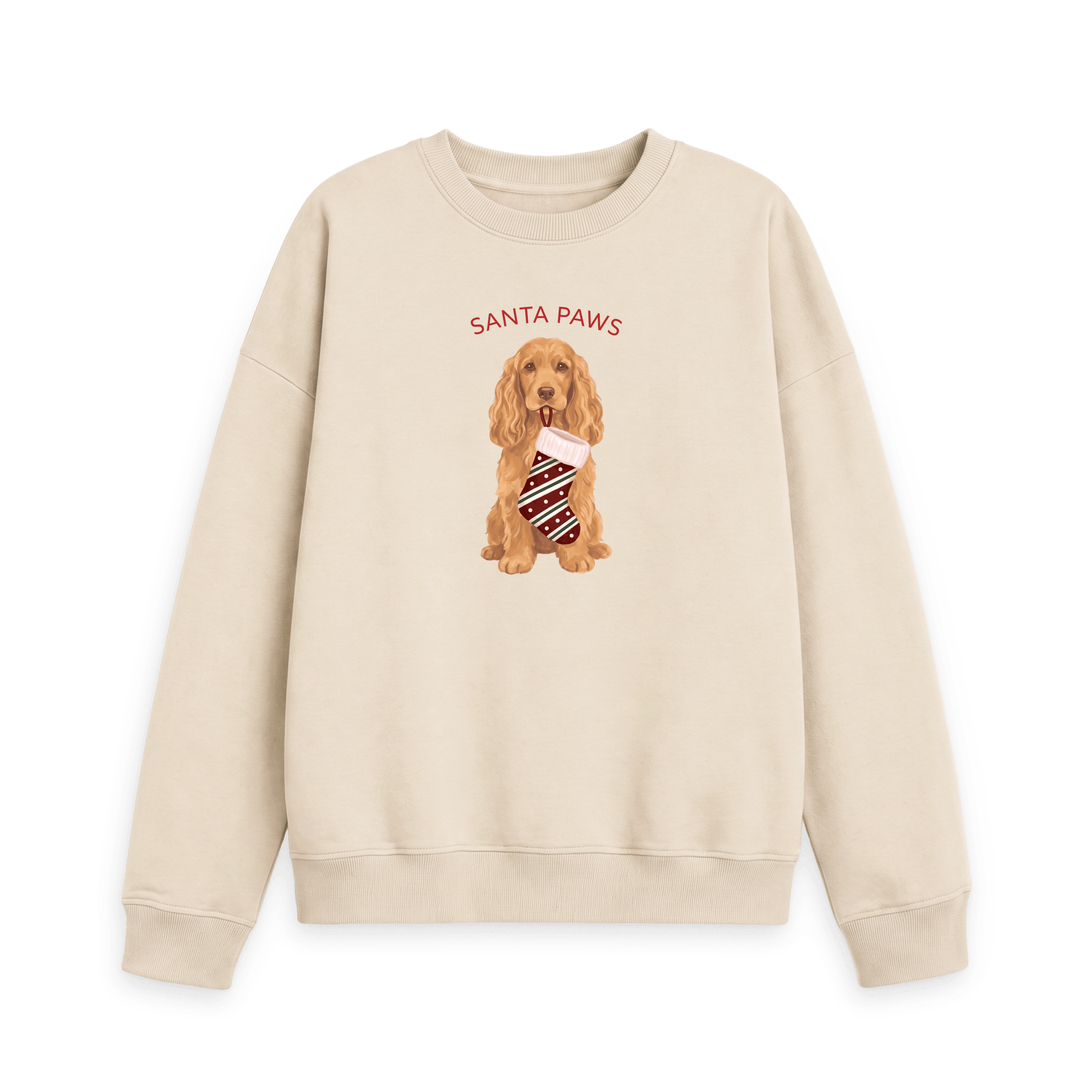 Santa Paws Christmas Jumper available different colours