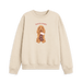 Oat Printed Sweater Front
