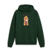 Evergreen Printed Hoody Front