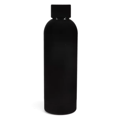 Stainless steel water bottle - Black