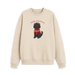 Oat Printed Sweater Front