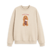 Oat Printed Sweater Front