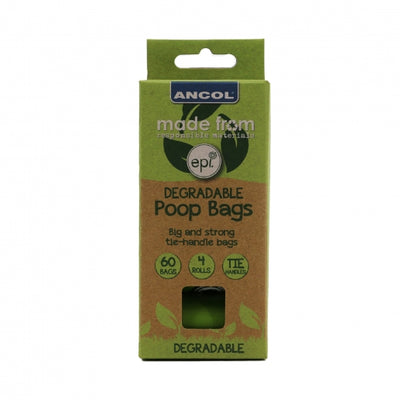 Degradable poo bag refills