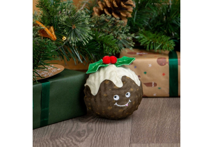 Christmas Bouncing Soft Plush - Christmas Pudding