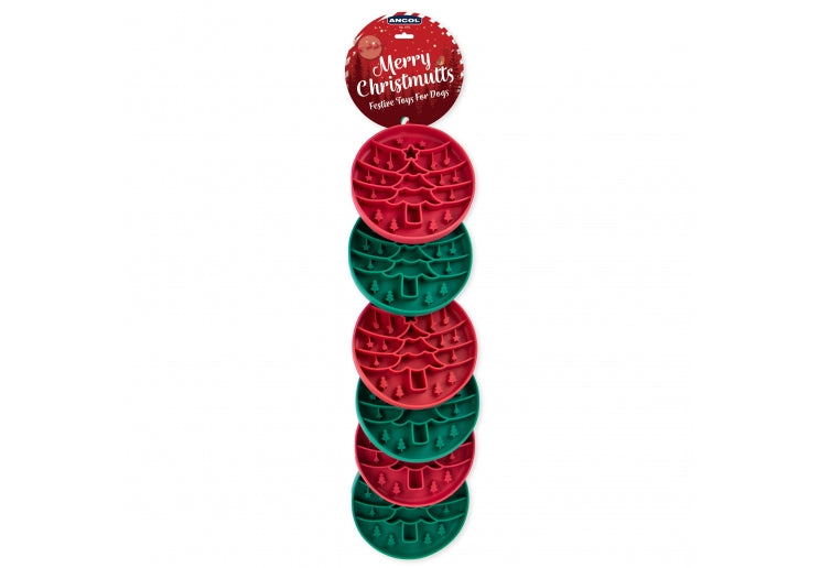 Christmas Licky Mat- Green