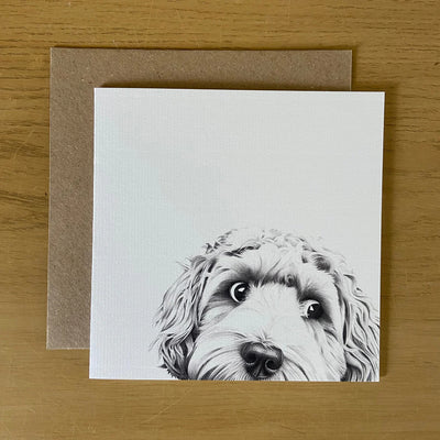 Dino Dog Card