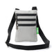 Crossbody Dog Walking/Phone Bag - Grey's and Black