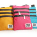 Bright's crossbody dog walking and phone bag, water-resistant lightweight bag with adjustable strap and four zipped pockets
