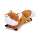 Flying Fox dog toy with long tail for throwing and interactive play