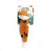 Flying Fox dog toy with long tail for throwing and interactive play