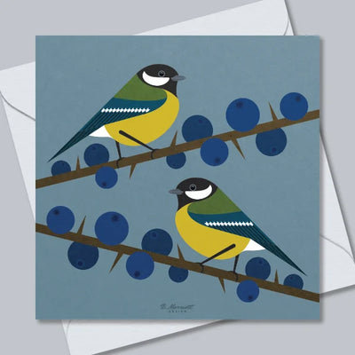 Great Tits Card
