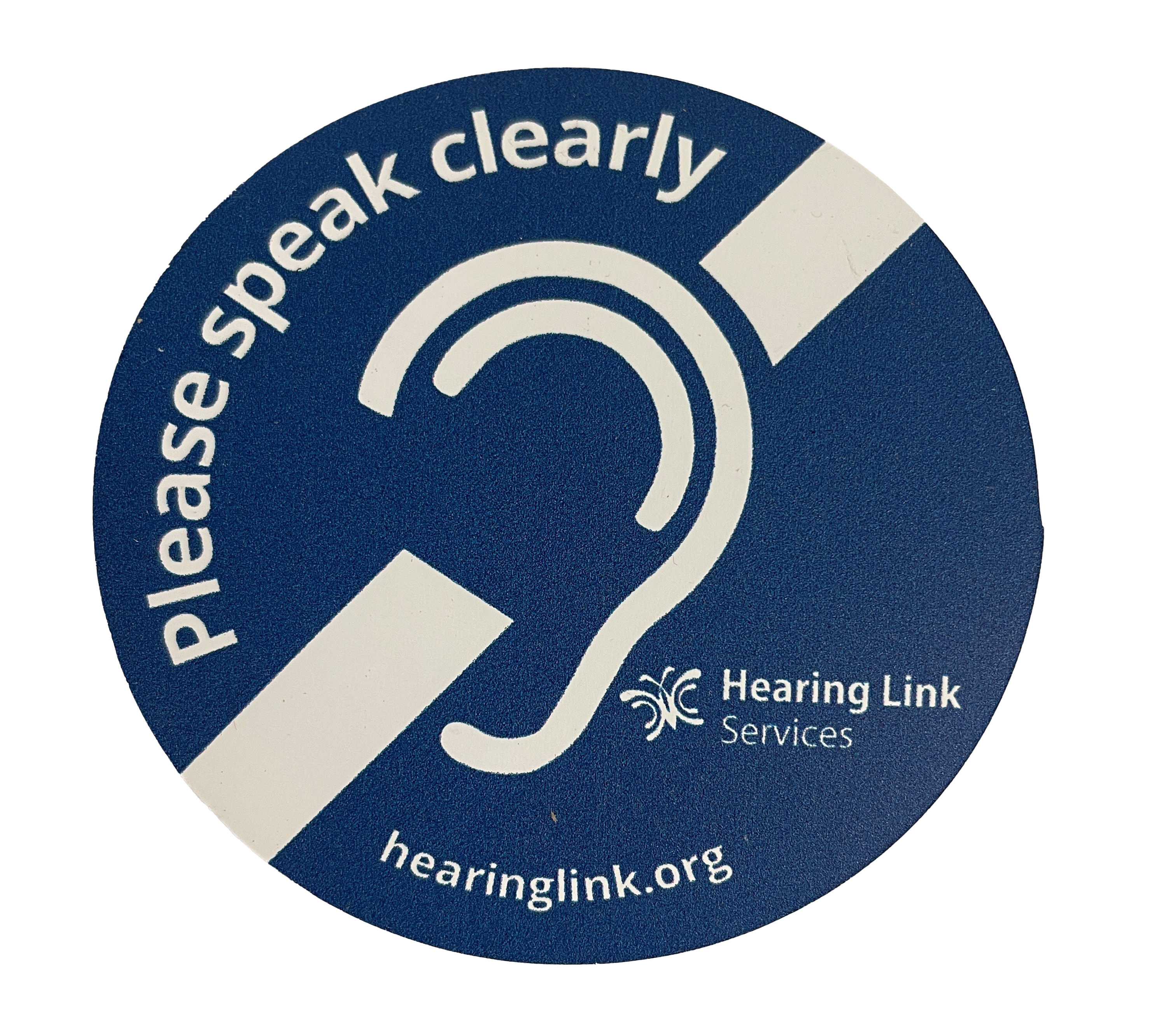 Please speak clearly magnetic sign
