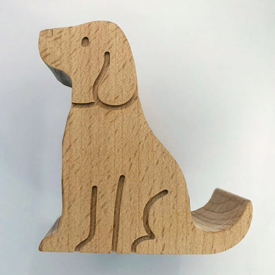 Dog phone stand