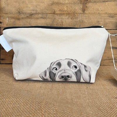 Cotton toiletry bag - Lenny Labrador