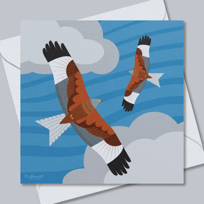 Red kites card