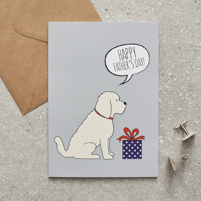 Mischievous Mutts Fathers Day Card