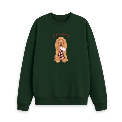 Evergreen Printed Sweater Front