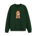 Evergreen Printed Sweater Front