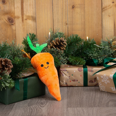 christmas mini soft plush carrot 