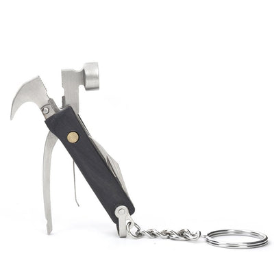 Mini Wooden Hammer Multi-Tool