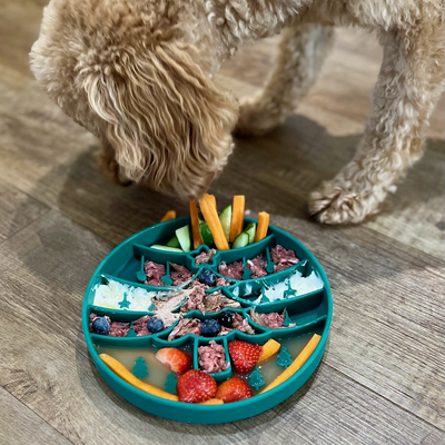 Christmas Licky Mat Green