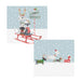 Snowy Stroll & Sleigh Ride Christmas Cards (Twin Pack)