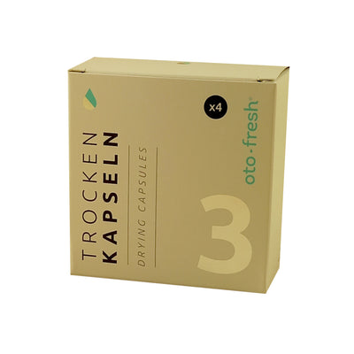 Oto-fresh drying capsules packaged box