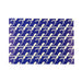 Dark blue sheet of 40 X 15MM stickers featuring the international deaf symbol on white background.
