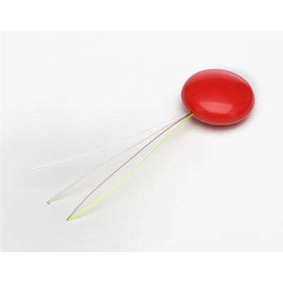 Multi-wired hearing aid vent cleaning tool with red button