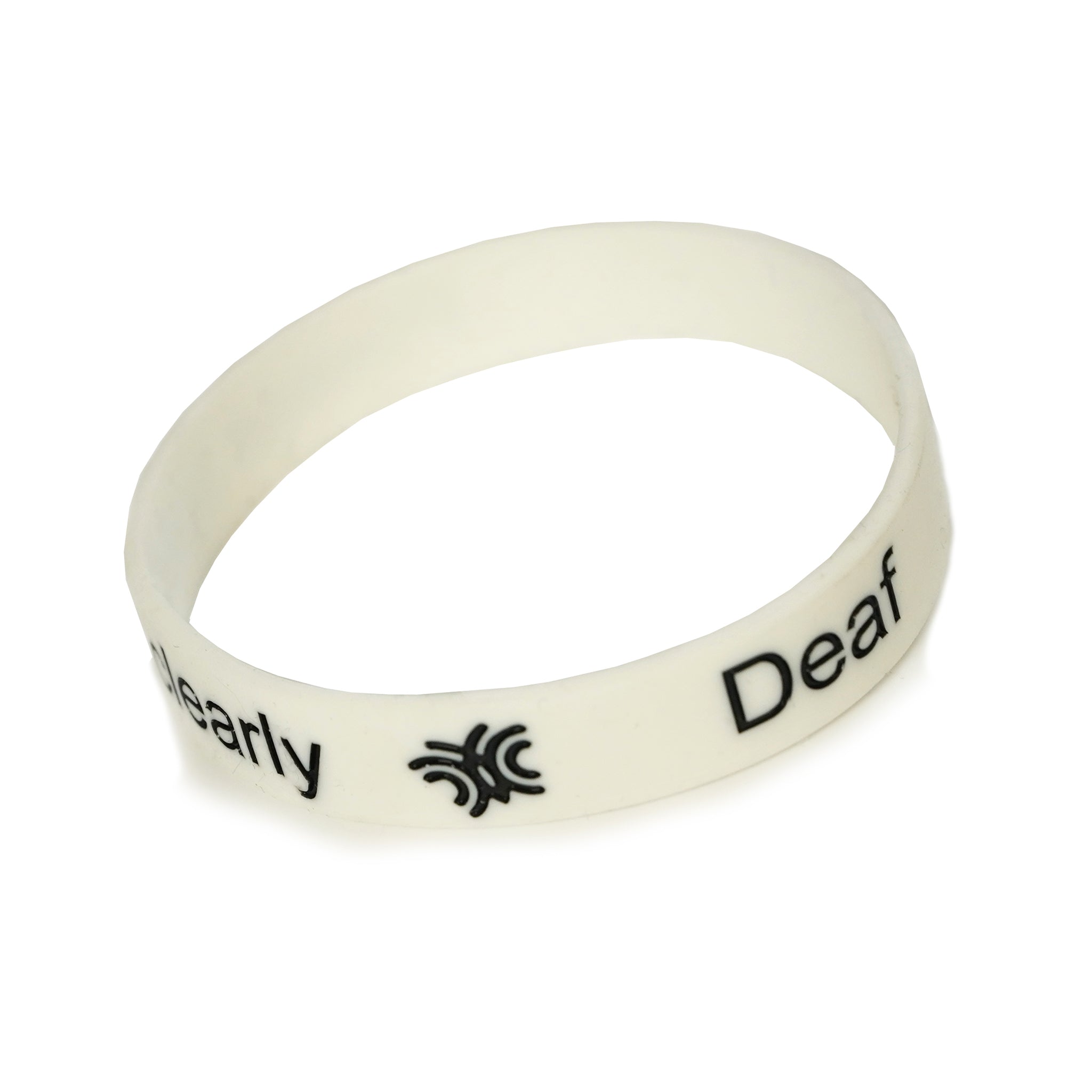 Deaf clearance alert bracelet