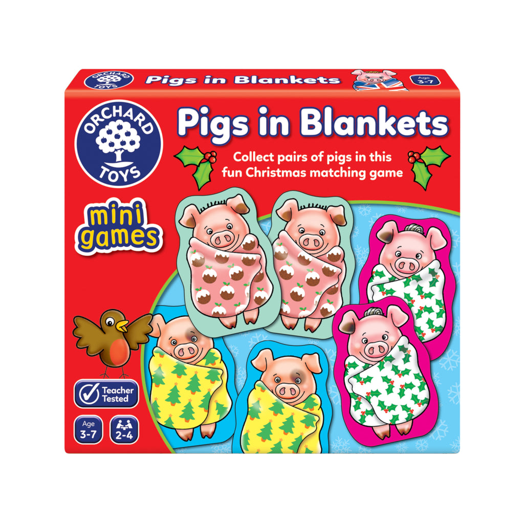 Orchard Toy Mini Game Pigs in Blankets – Hearing Dogs for Deaf People